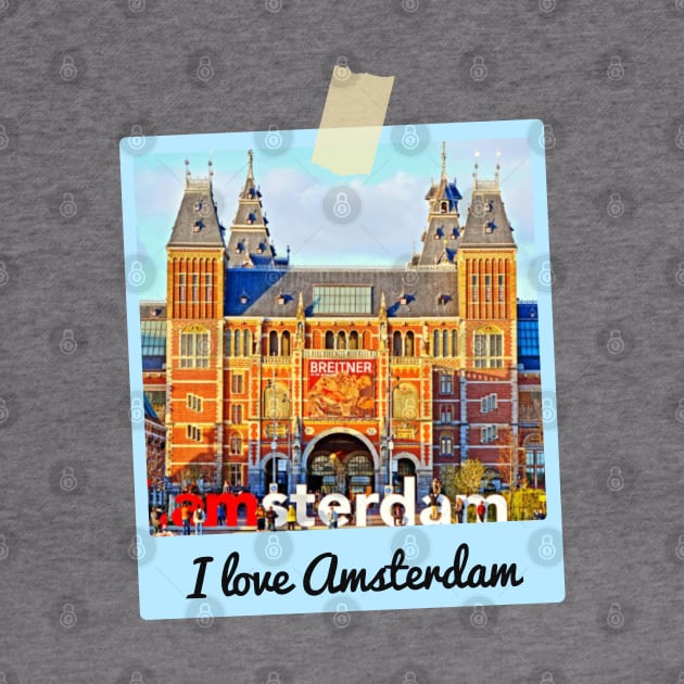 I love Amsterdam, Netherlands by zzzozzo